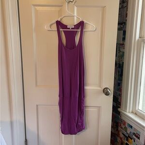 Micheal Stars Ruched mini dress